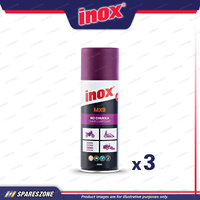 3 x Inox MX9 No Chukka Chain Lube 300GM Aerosol Can - Enhanced Lubrication