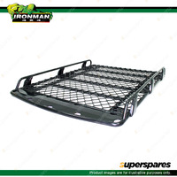 Ironman 4x4 Alloy Roof Rack Trade Style - 1.8m x 1.25m Open End IRRTRADE18-ALLOY