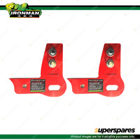 2x Ironman 4x4 Recovery Points - 5000kg Rating RP019 4WD Offroad Accessories