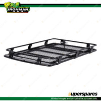 Ironman 4x4 Steel Roof Racks Cage Style - 1.4m x 1.25m IRRCAGE14 4WD Offroad