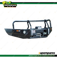 Ironman 4x4 Commercial Deluxe Winch Bumper Bull Bar BBCD066 4WD Offroad