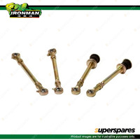 2x Front or Rear Ironman 4x4 Extended Sway Bar Links Adjustable Length SBEXT003
