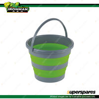 Ironman 4x4 Collapsible Bucket with Handle - 10L IBUCKET0012 Offroad 4WD
