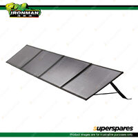 Ironman 4x4 120w Folding Solar Panel Kit ISOLAR120 Camping Power Offroad 4WD