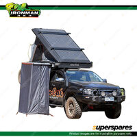 Ironman 4x4 Alu-Cab Shower Cube Side Mount Incl Curtain AC-SH-SC Offroad 4WD
