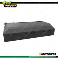 Ironman 4x4 Alu-Cab Roof Box - Large Black Color AC-A-RB-LB Offroad 4WD