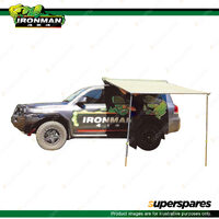 Ironman 4x4 Instant Awning 1.4m L x 2.0m Out Inc. Brackets IAWNING1.4M
