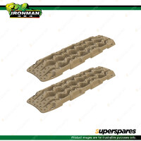 Ironman 4x4 Reco-Traks - Sand Color Pair IRECBRDSAND to Suit Offroad 4WD