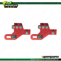 Ironman 4x4 Recovery Points Pair 5000kg rating - IRP033 Offroad 4WD