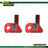 Ironman 4x4 Recovery Points Pair 5000kg rating - IRP056 Offroad 4WD