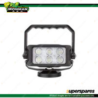 Ironman 4x4 Star Brite 18W Rechargeable LED Floodflight Each ILEDSB Offroad 4WD