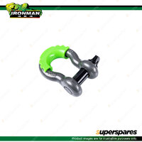Ironman 4x4 Bow Shackle - 4,700Kg With Protector IBOW4.7K 4WD Offroad Recovery
