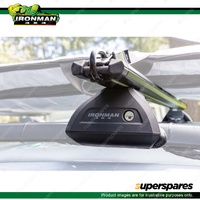 Ironman 4x4 Atlas Dual Cab Roof Rack Kits - 2x Crossbar & Fit Kit IFRK094