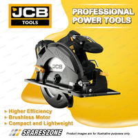 JCB Tools Professional 18V Circular Saw 185mm - Brushless Motor Technology