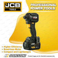 JCB Tools Professional 18V Compact Impact Driver Delivers - 230Nm Max Torque