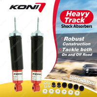 2 x Front KONI Heavy Track Shock Absorbers 30-1365 - Rebound Damping Adjustable