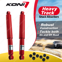 2 x Rear KONI Heavy Track Shock Absorbers 80-2458 - Rebound Damping Adjustable