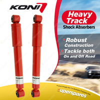 2 x Rear KONI Heavy Track Shock Absorbers 80-2764 - Rebound Damping Adjustable
