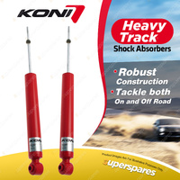 2 x Rear KONI Heavy Track Shock Absorbers 80-2902 - Rebound Damping Adjustable