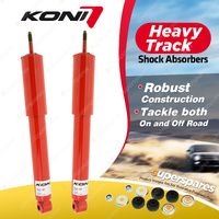 2x Front KONI Heavy Track Shock Absorbers 8040-1300 - Rebound Damping Adjustable
