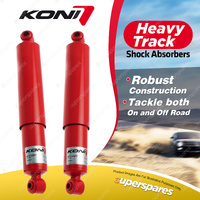 2x Rear KONI Heavy Track Shock Absorbers 82-2138SP2 - Rebound Damping Adjustable