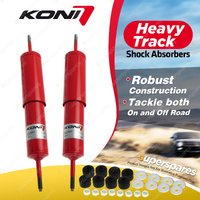 2 x Front KONI Heavy Track Shock Absorbers 82-2347SP1 Rebound Damping Adjustable