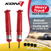 2 x Front KONI Heavy Track Shock Absorbers 82-2374 - Rebound Damping Adjustable