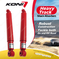 2 x Rear KONI Heavy Track Shock Absorbers 82-2384 - Rebound Damping Adjustable