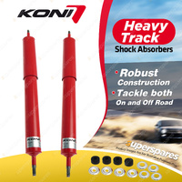 2 x Front KONI Heavy Track Shock Absorbers 82-2385 - Rebound Damping Adjustable