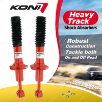 2 x Front KONI Heavy Track Shock Absorbers 82-2603SP1 Rebound Damping Adjustable