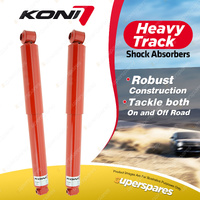 2 x Rear KONI Heavy Track Shock Absorbers 82-2604 - Rebound Damping Adjustable