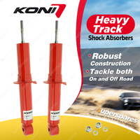 2 x Front KONI Heavy Track Shock Absorbers 82-2607SP1 Rebound Damping Adjustable
