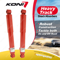 2 x Rear KONI Heavy Track Shock Absorbers 82-2612 - Rebound Damping Adjustable