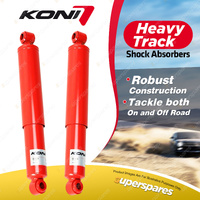 2 x Rear KONI Heavy Track Shock Absorbers 82-2634 - Rebound Damping Adjustable