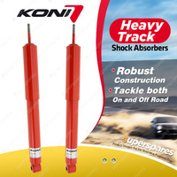2 x Rear KONI Heavy Track Shock Absorbers 8240-1249 - Rebound Damping Adjustable