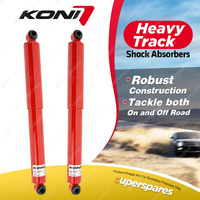 2x Rear KONI Heavy Track Shock Absorbers 8240-1271SP1 Rebound Damping Adjustable