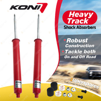2x Front KONI Heavy Track Shock Absorbers 8641-1550 - Rebound Damping Adjustable
