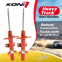 2 x Front KONI Heavy Track Shock Absorbers 87-2645 - Rebound Damping Adjustable