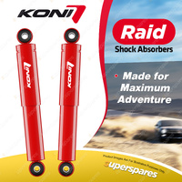 2 x Rear KONI Raid Shock Absorbers 90-5404L 90-5404R - Oversized Over-Engineered