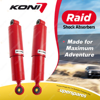 2 x Rear KONI Raid Shock Absorbers 90-5451 - Oversized and Over-Engineered