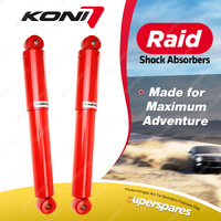 2 x Rear KONI Raid Shock Absorbers 90-5479 - Oversized and Over-Engineered