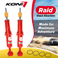 2 x Front KONI Raid Shock Absorbers 9905-1003 - Oversized and Over-Engineered