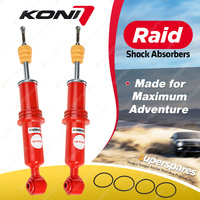 2 x Rear KONI Raid Shock Absorbers 9905-1004 - Oversized and Over-Engineered