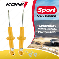 2 x Rear KONI Sport Shock Absorbers 80-2762Sport - Double Adjustable Version