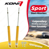 2 x Rear KONI Sport Shock Absorbers 8040-1057Sport - Double Adjustable Version