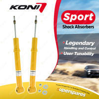 2 x Front KONI Sport Shock Absorbers 8040-1063Sport - Double Adjustable Version