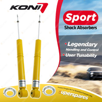 2 x Rear KONI Sport Shock Absorbers 8040-1222Sport - Double Adjustable Version