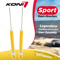 2 x Rear KONI Sport Shock Absorbers 8040-1227Sport - Double Adjustable Version