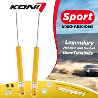 2 x Rear KONI Sport Shock Absorbers 8040-1271Sport - Double Adjustable Version