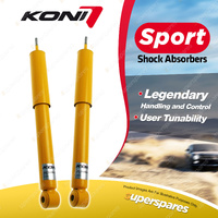 2 x Rear KONI Sport Shock Absorbers 8040-1342Sport - Double Adjustable Version